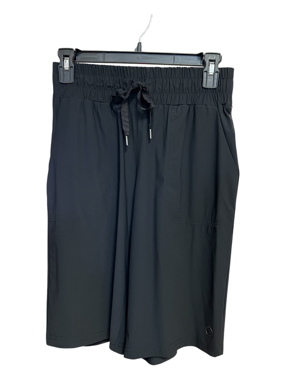 🆕 NWT Tribal Sport Black Wide Leg Stretch Bermuda Shorts | Size XS